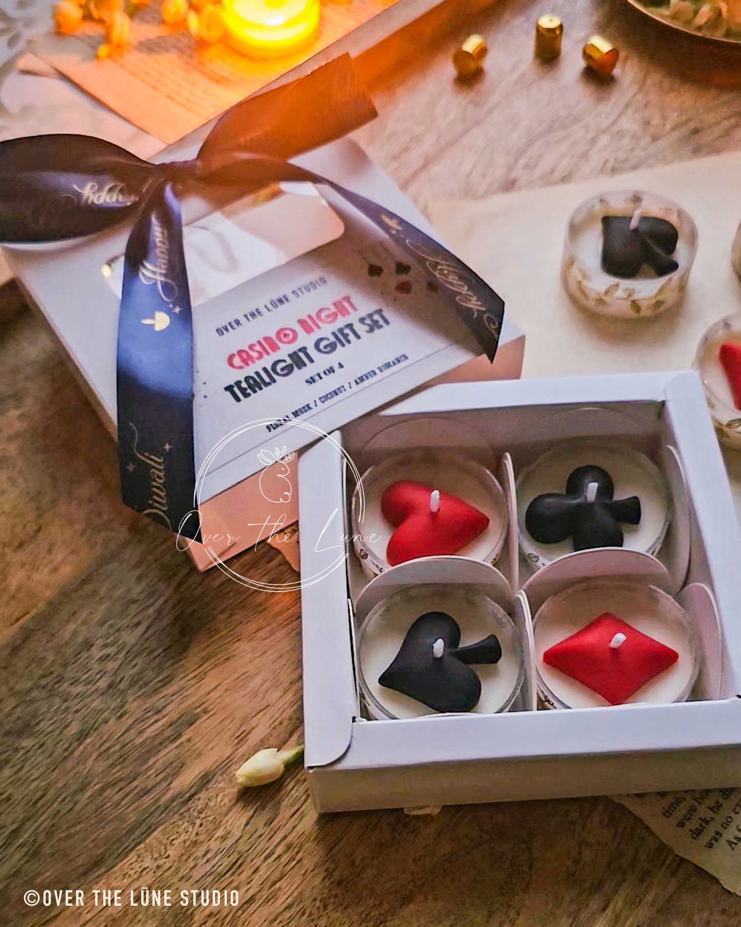 Casino Night Tealight Set