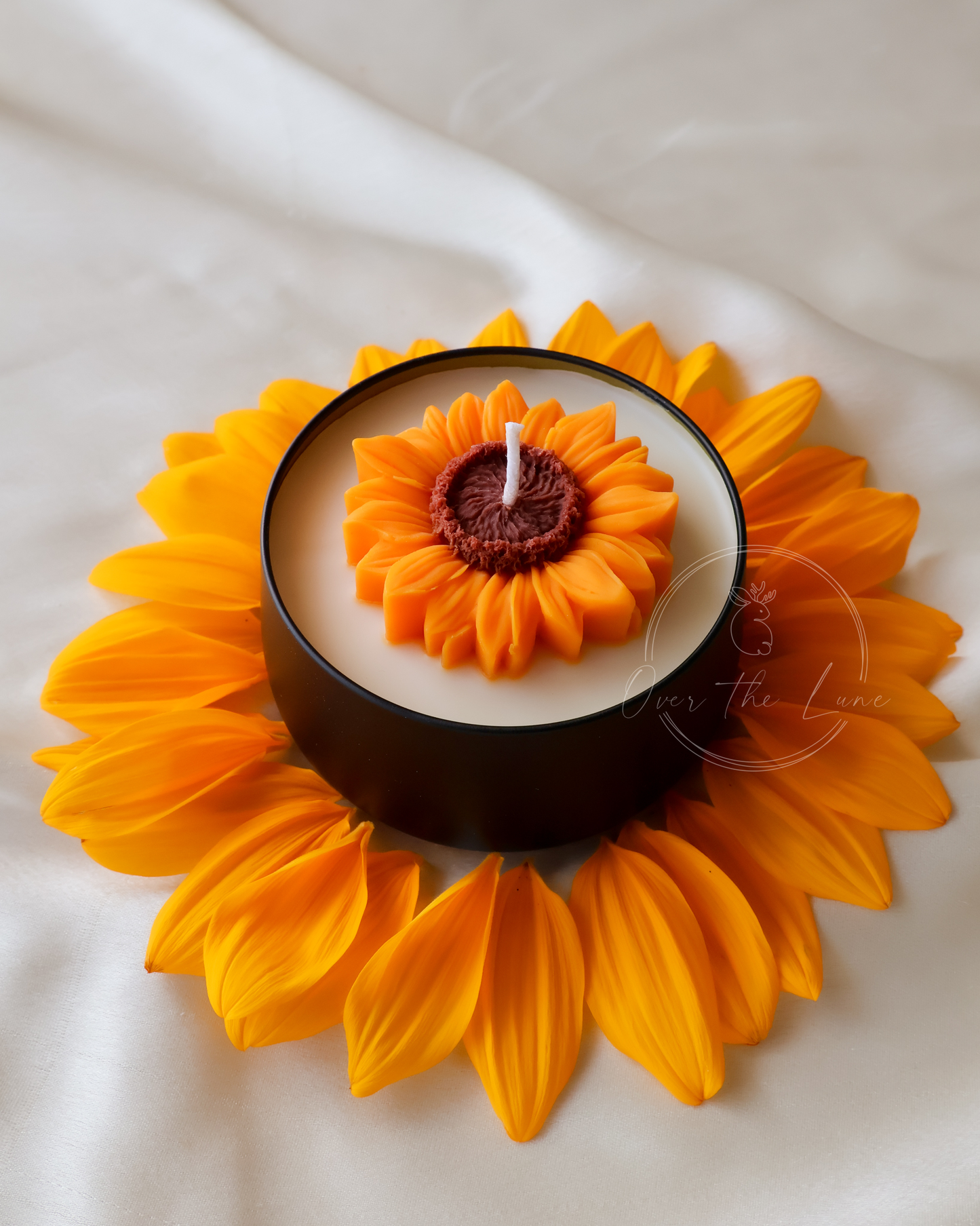Sunflower Tin Jar