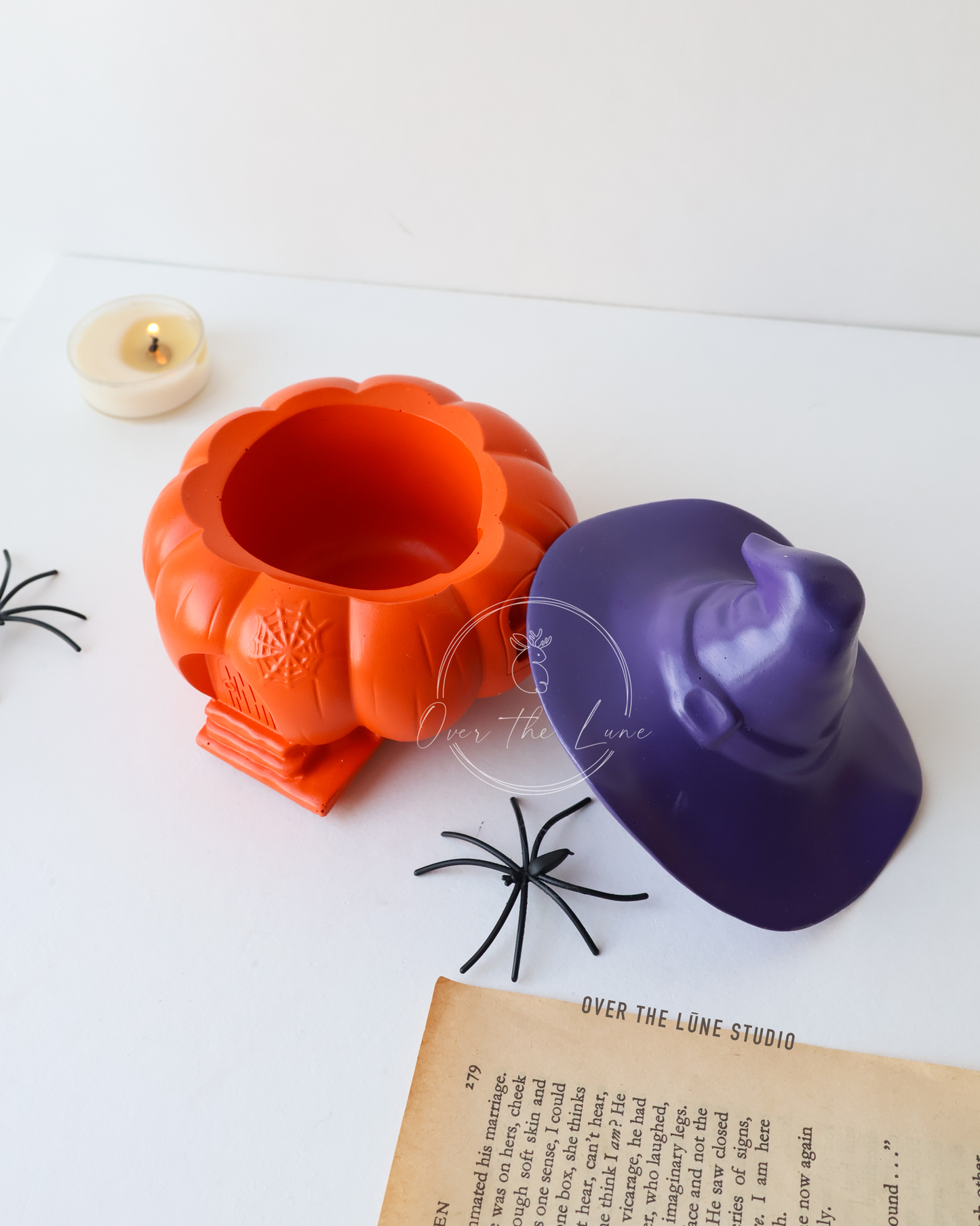 Witch House Pumpkin Jar