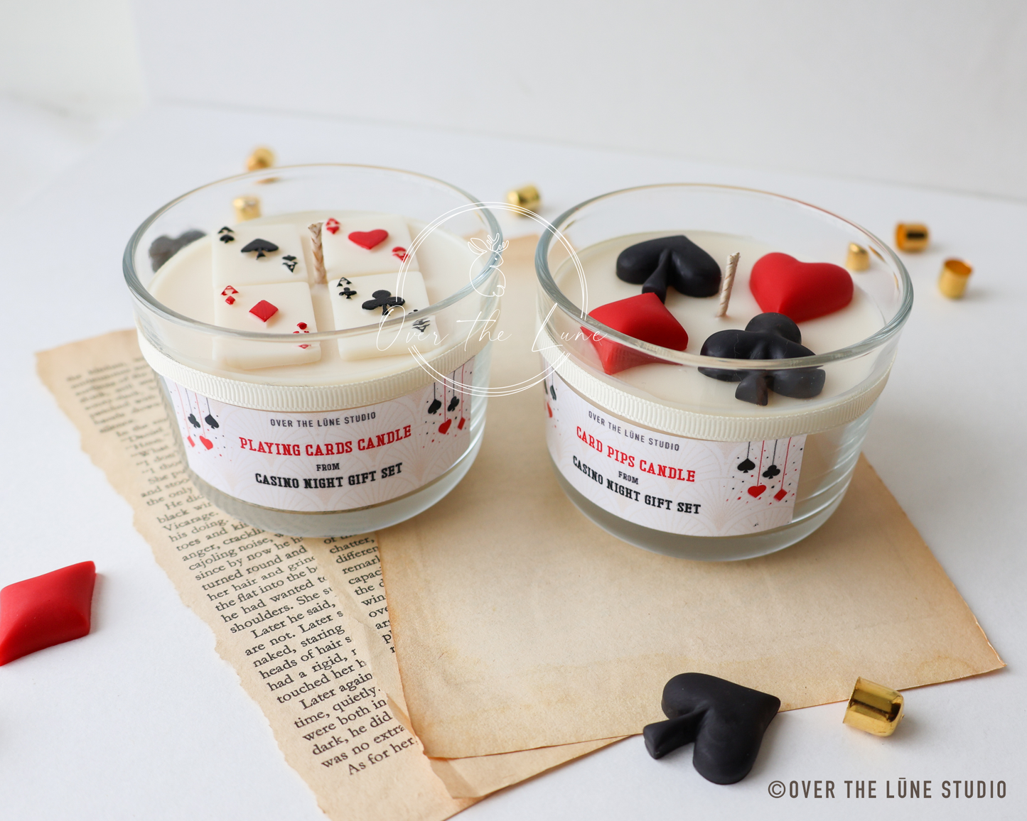 Casino Night Jar Candles (Gift Set)
