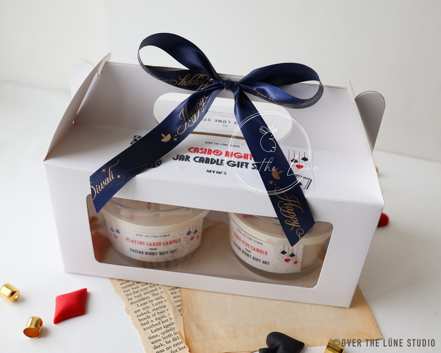 Casino Night Jar Candles (Gift Set)