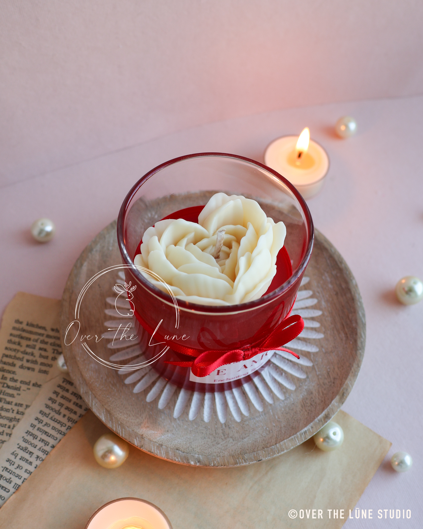 Te Amo Glass Jar Candle