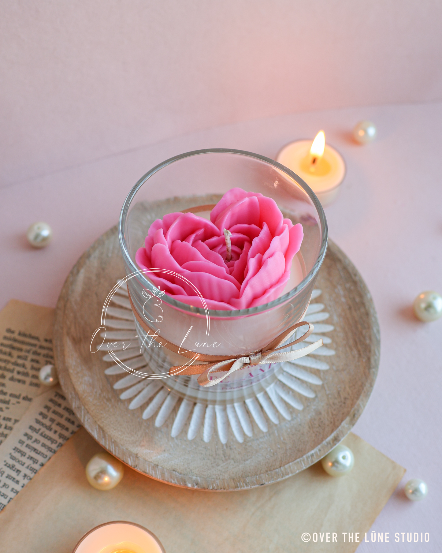 Te Amo Glass Jar Candle