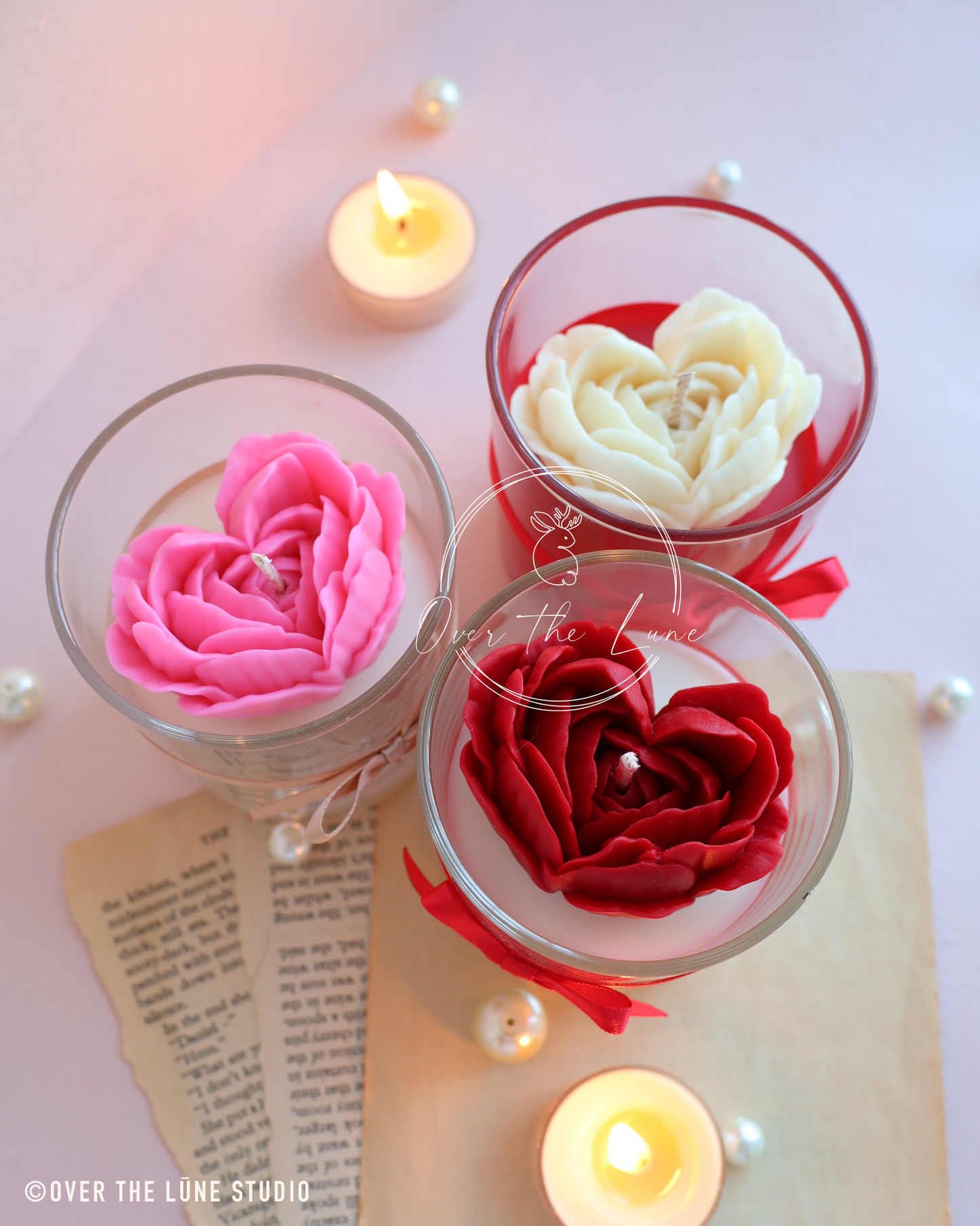 Te Amo Glass Jar Candle