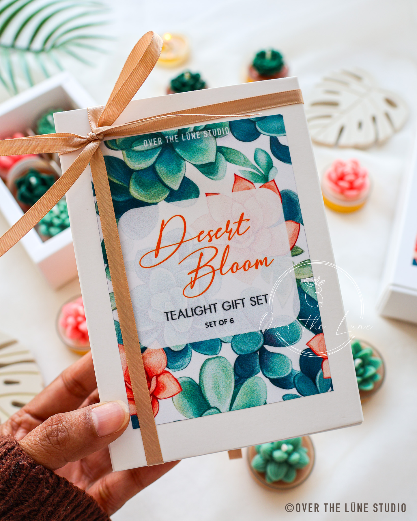 Desert Bloom Tealight Set