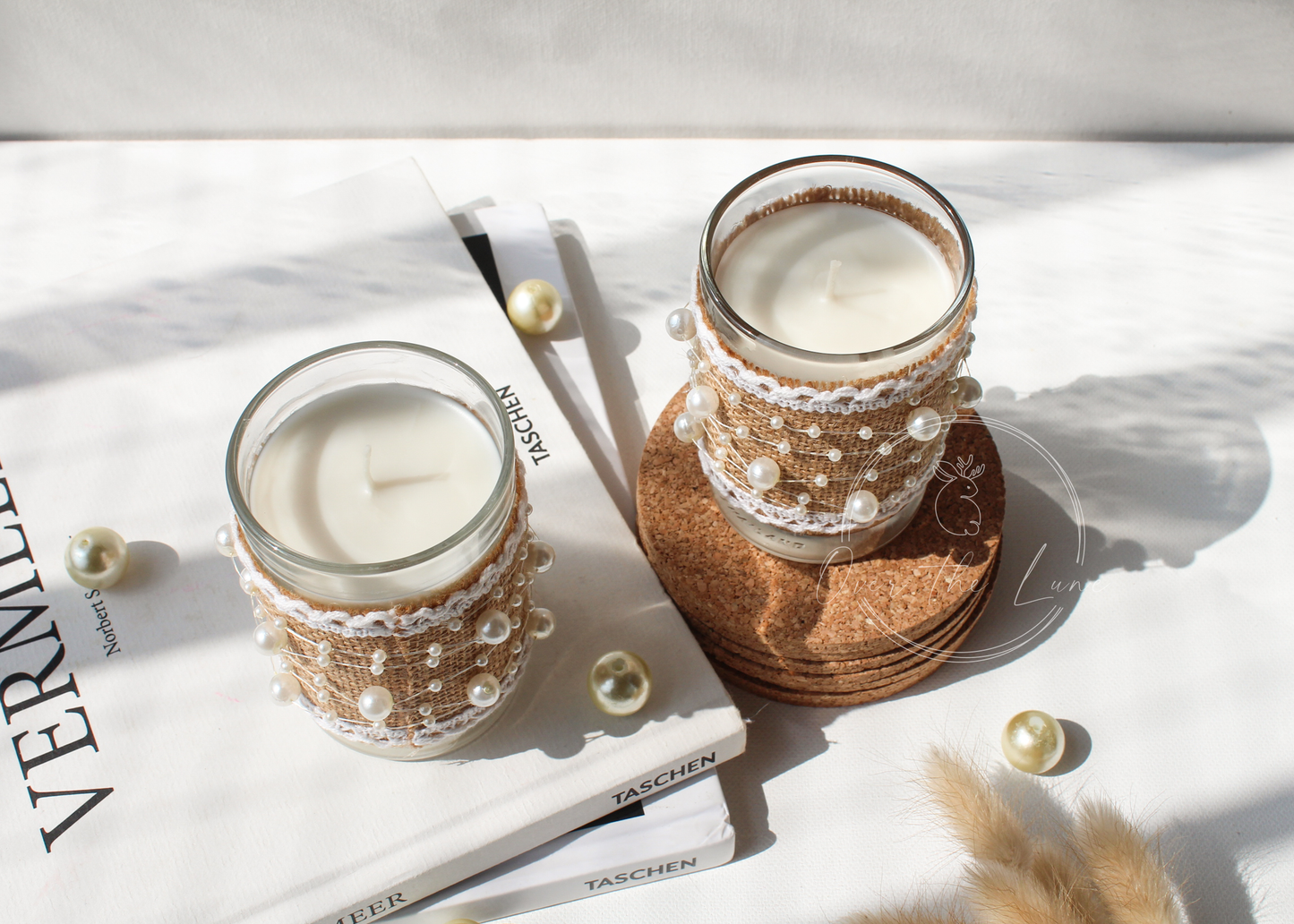 Pearl Flute Jar Candle