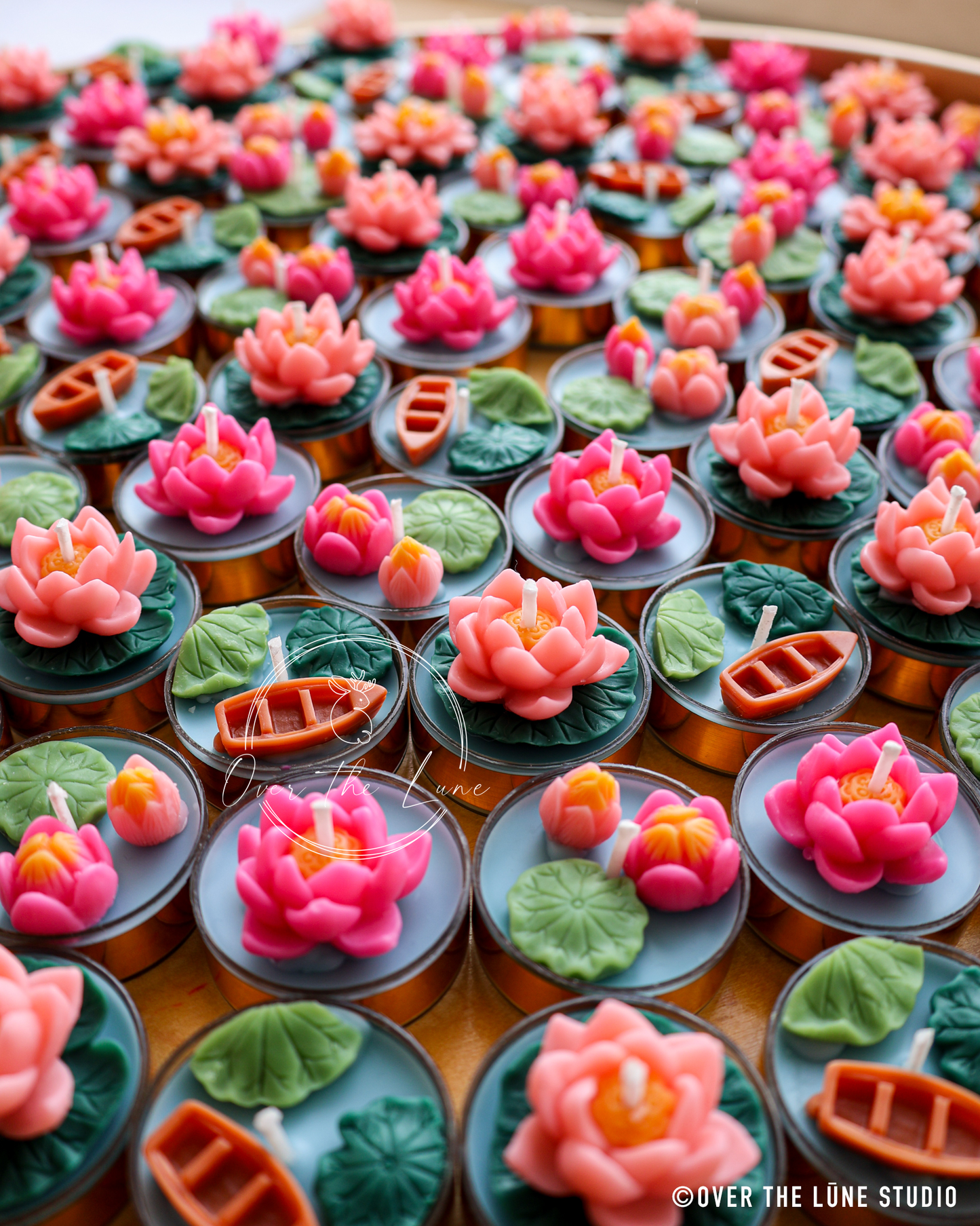 Lily Pond Tealight Set