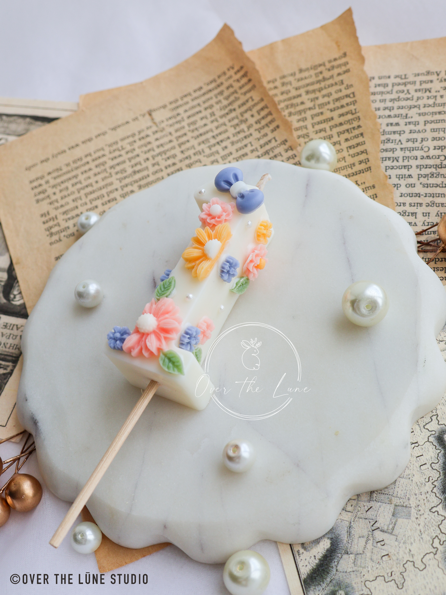 Number "1" Candle - Cake Topper