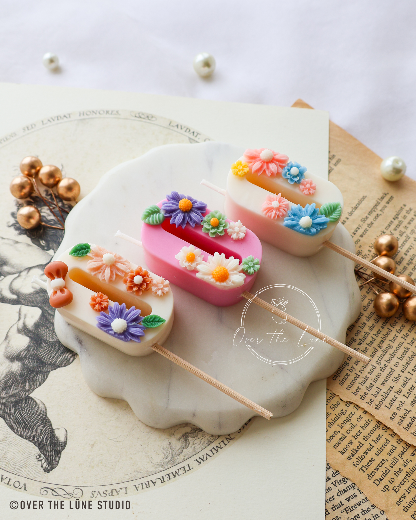 Number "0" Candle - Cake Topper
