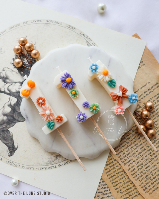 Number "1" Candle - Cake Topper