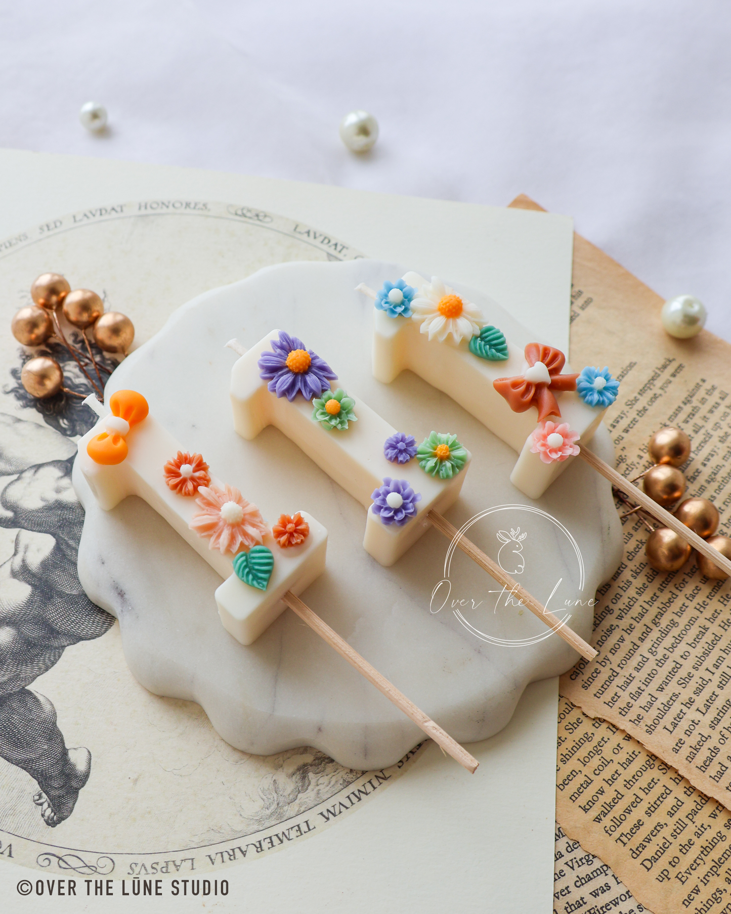 Number "1" Candle - Cake Topper