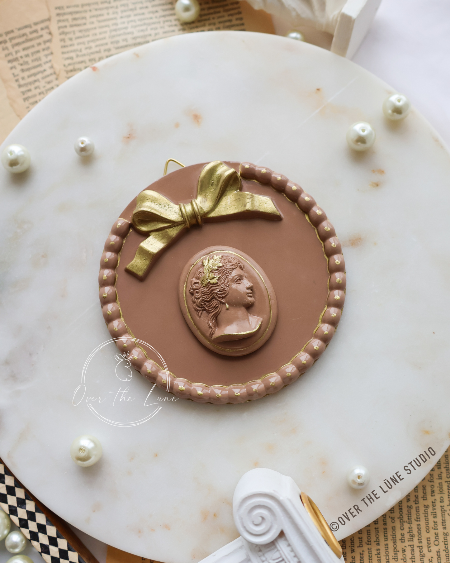 Ornate Bow Medallion