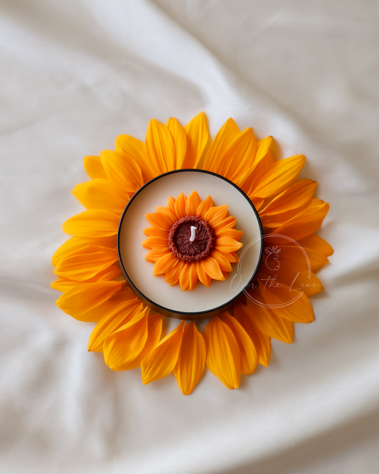 Sunflower Tin Jar