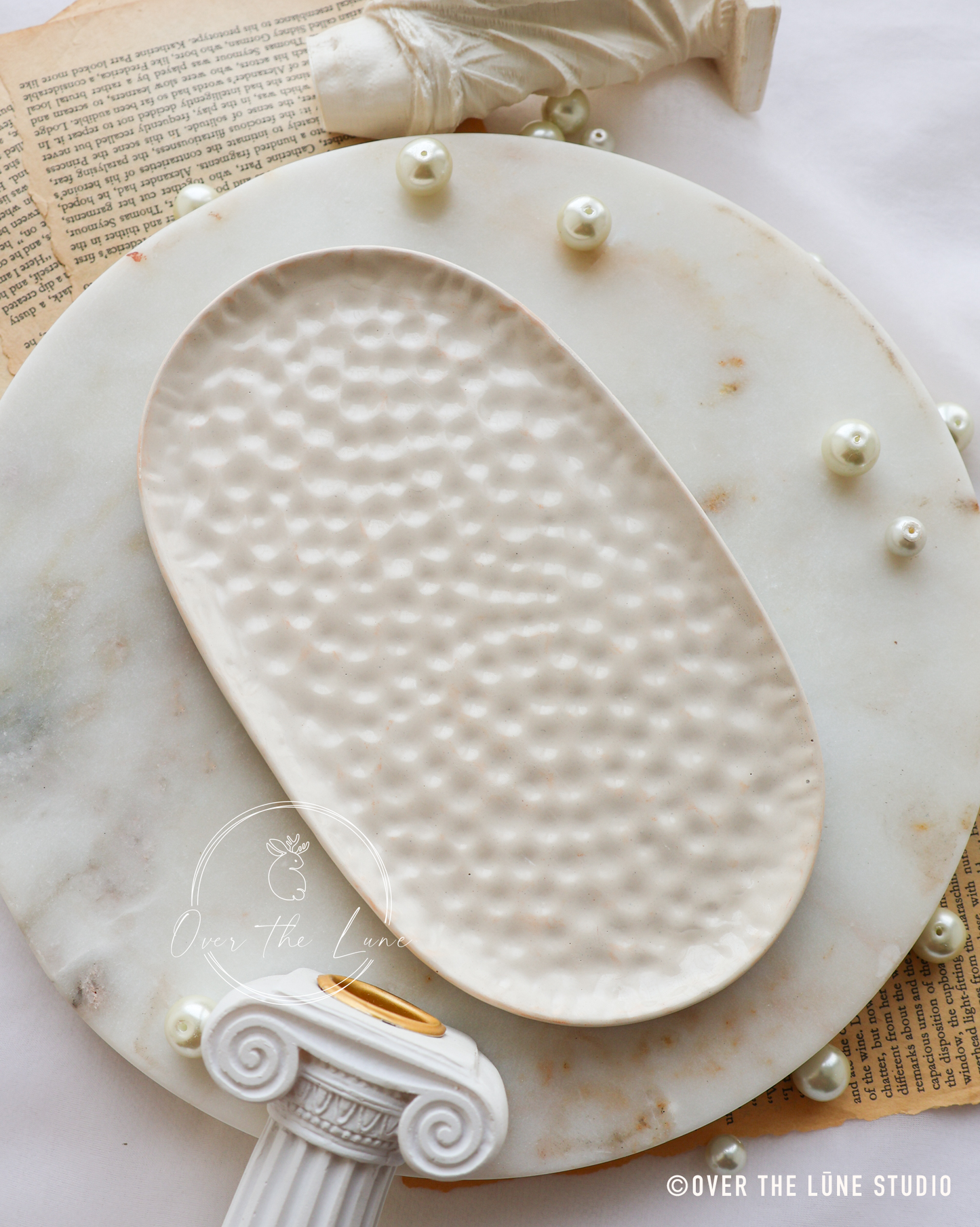 Wavy Oval Trinket Tray