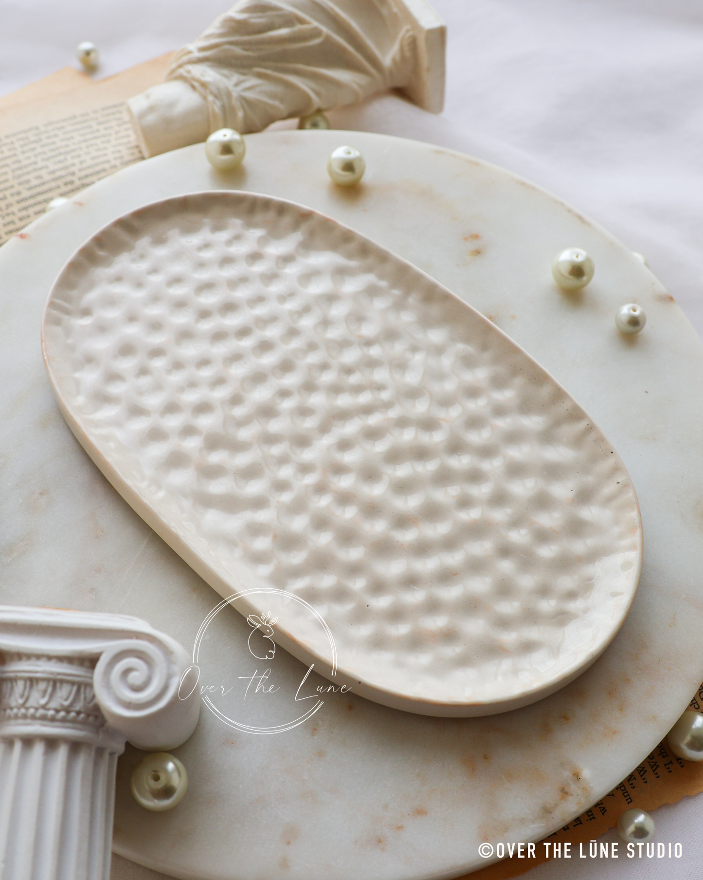 Wavy Oval Trinket Tray