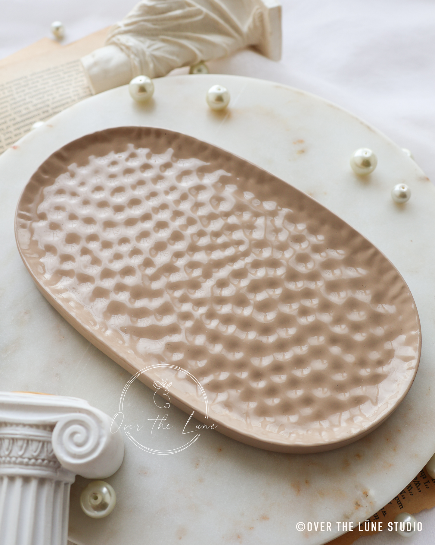 Wavy Oval Trinket Tray