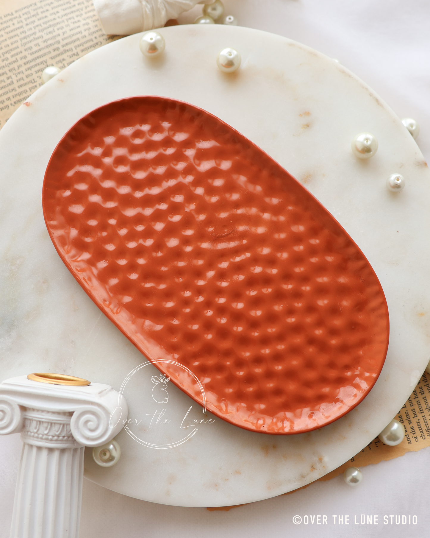 Wavy Oval Trinket Tray