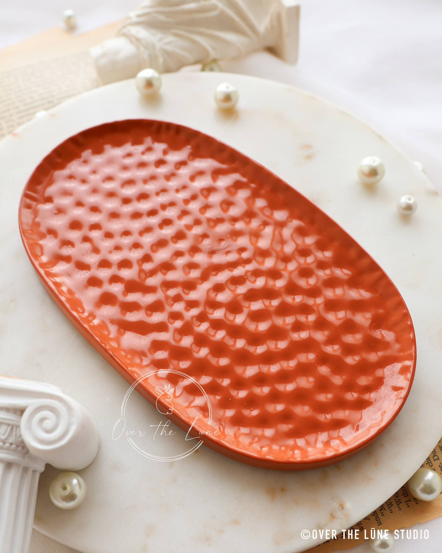 Wavy Oval Trinket Tray