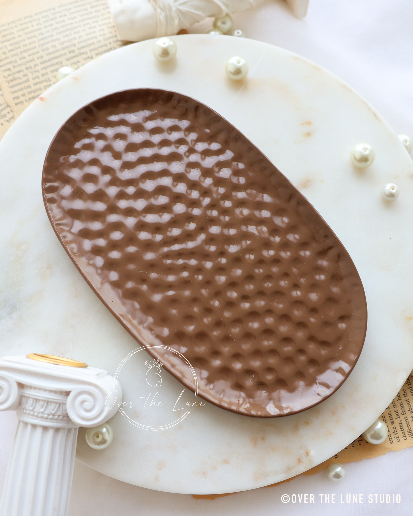 Wavy Oval Trinket Tray