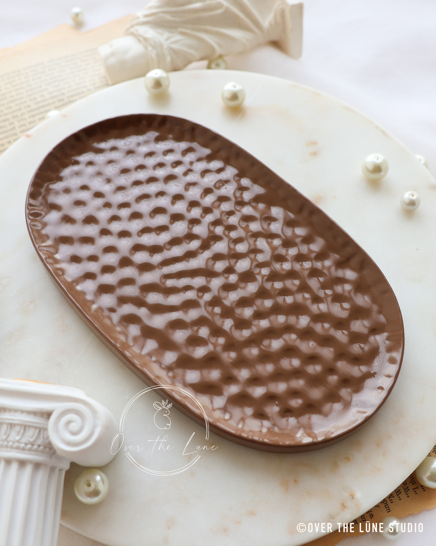 Wavy Oval Trinket Tray
