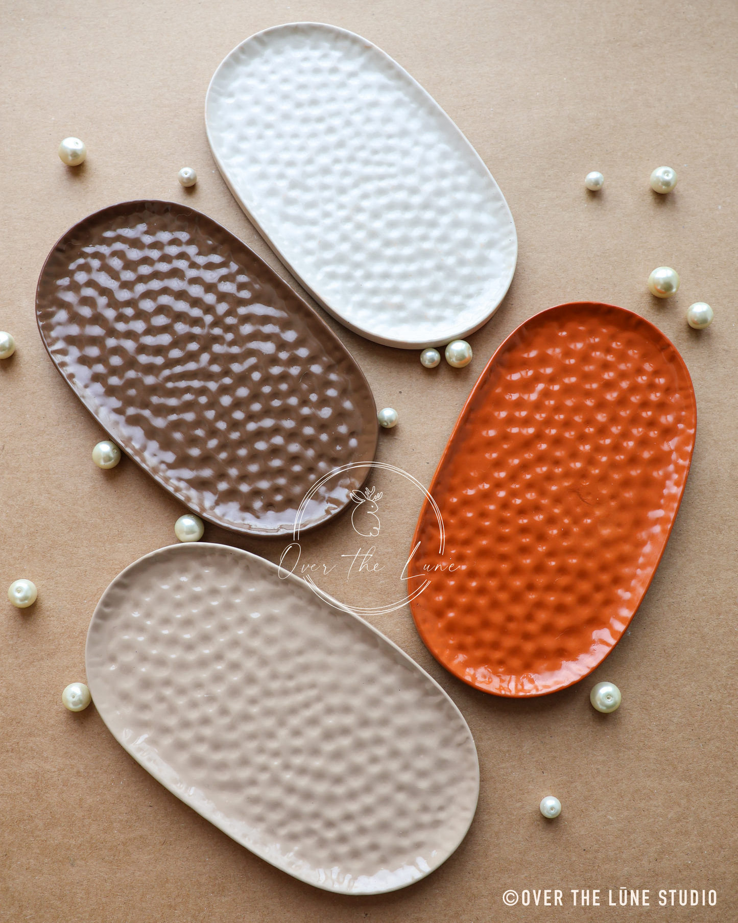 Wavy Oval Trinket Tray