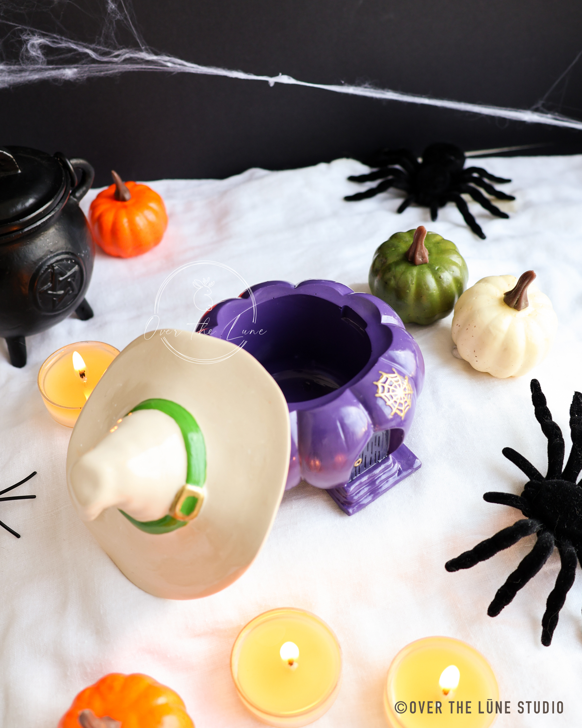 Witch House Pumpkin Jar