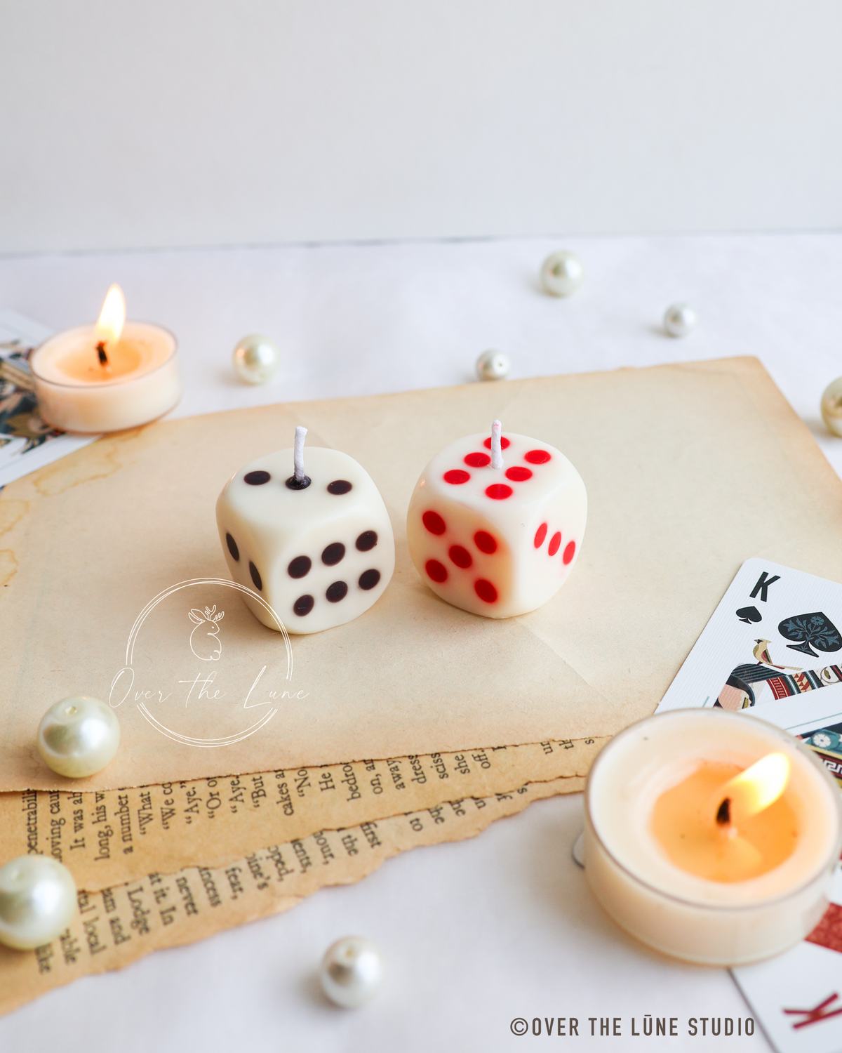 Dice Candle Set