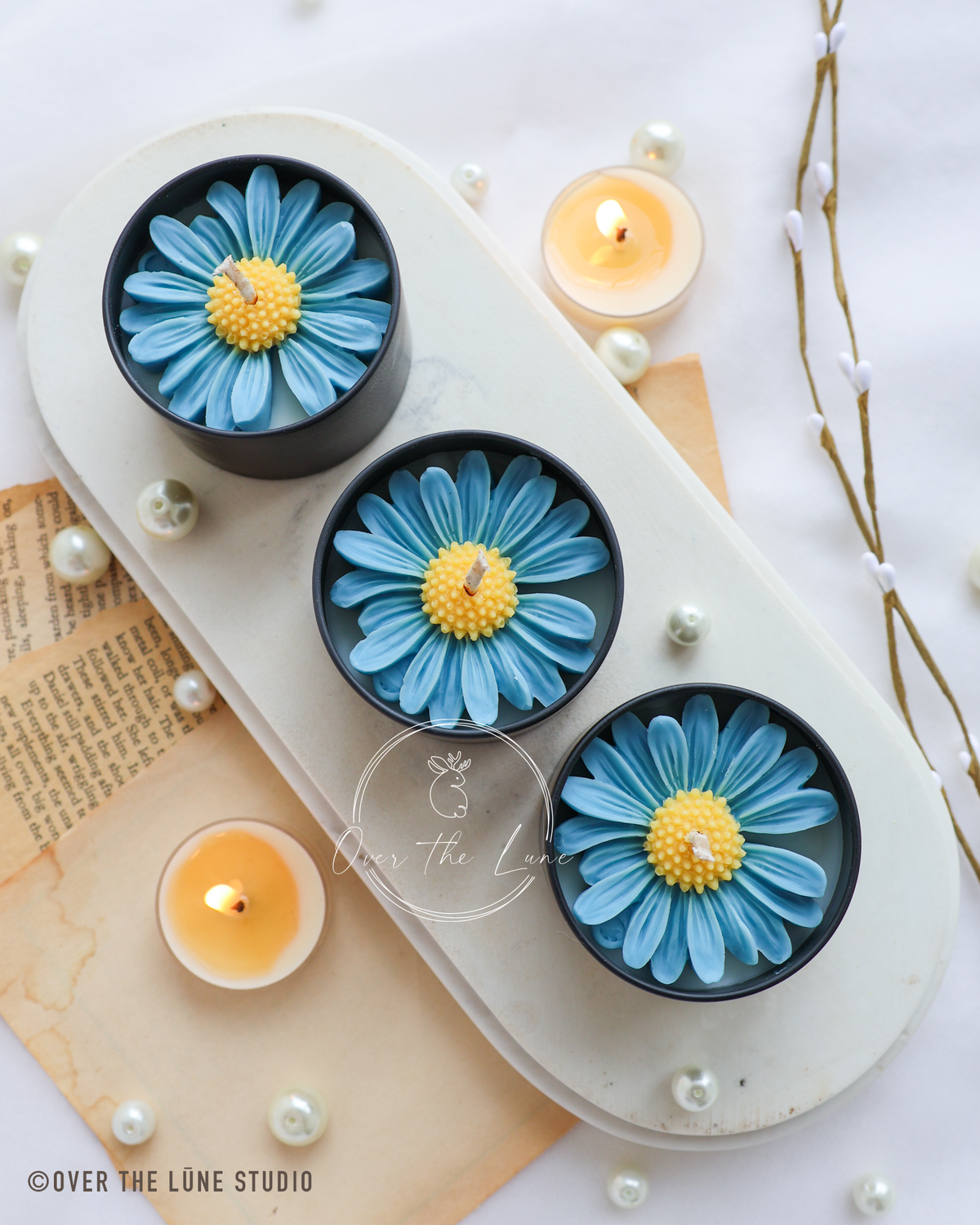 Mini Daisy Jar Candle