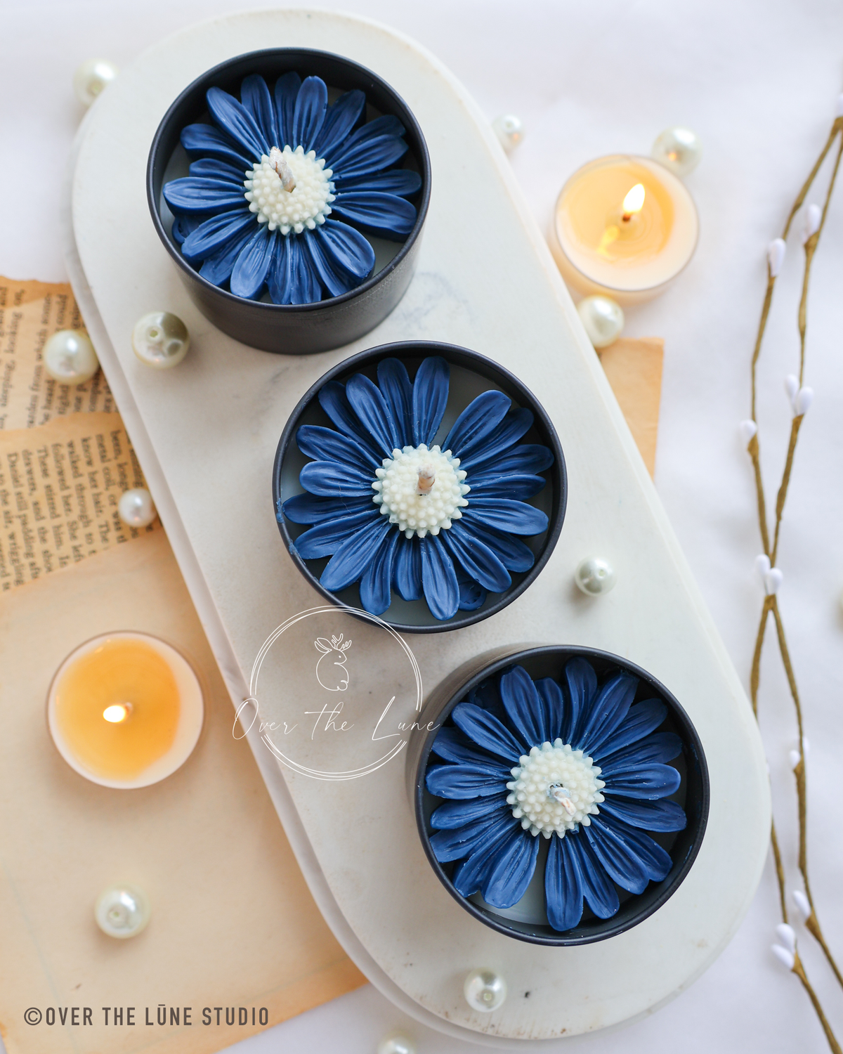 Mini Daisy Jar Candle