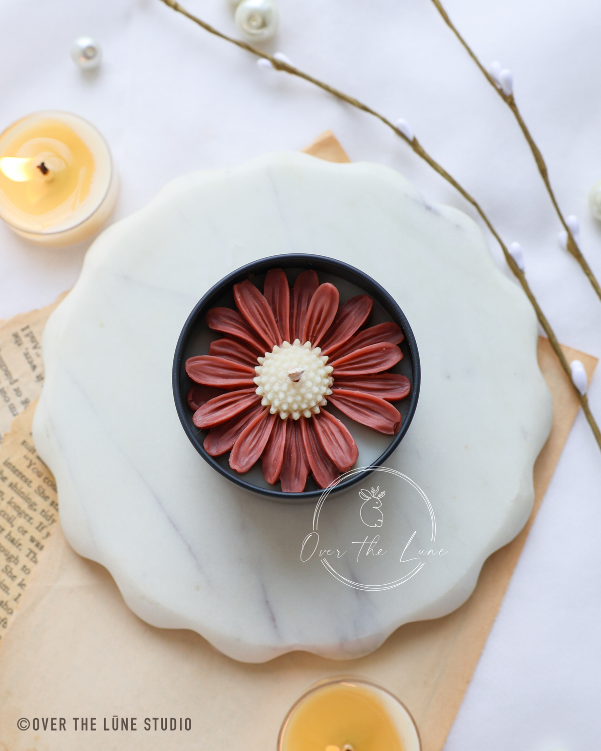 Mini Daisy Jar Candle