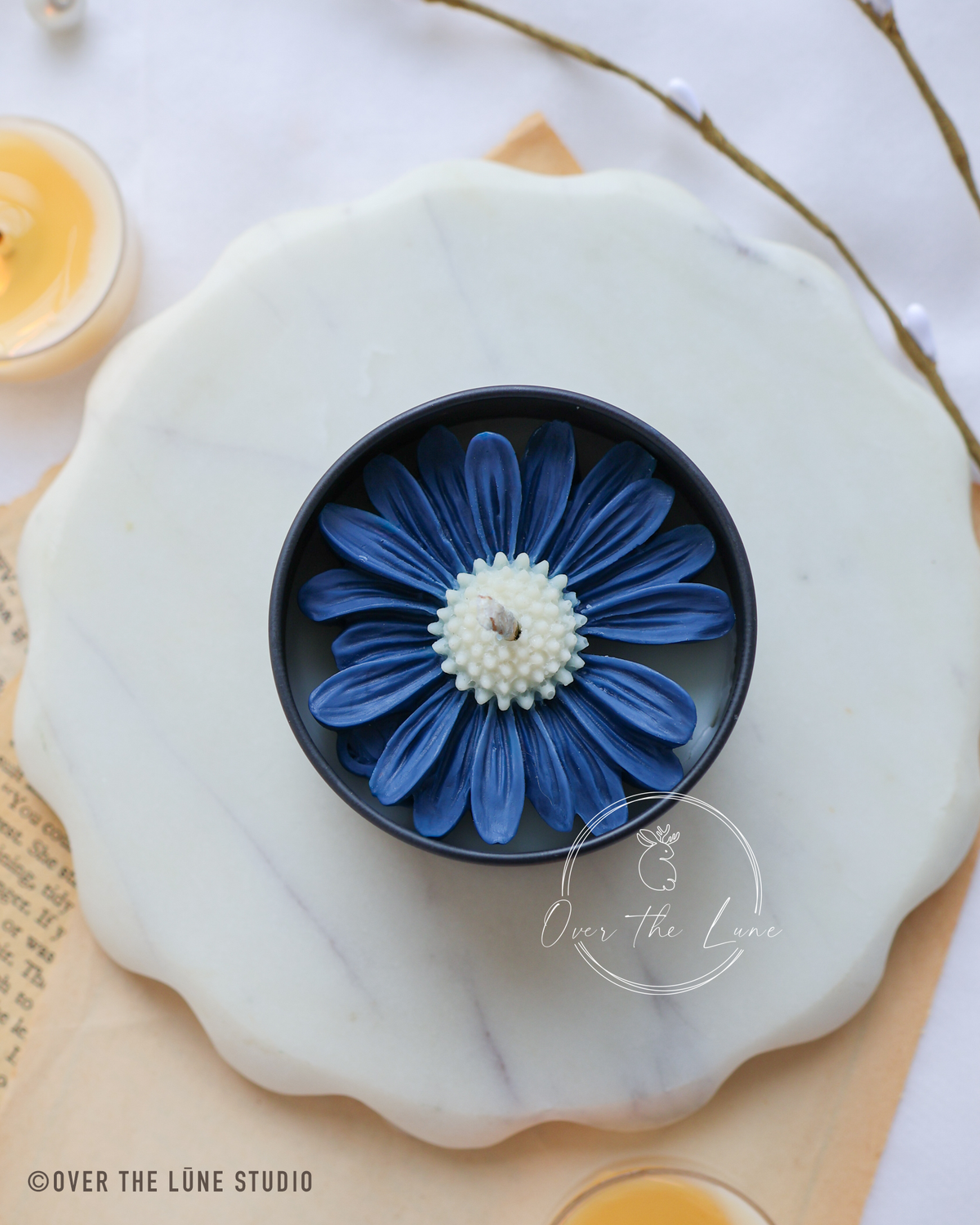 Mini Daisy Jar Candle