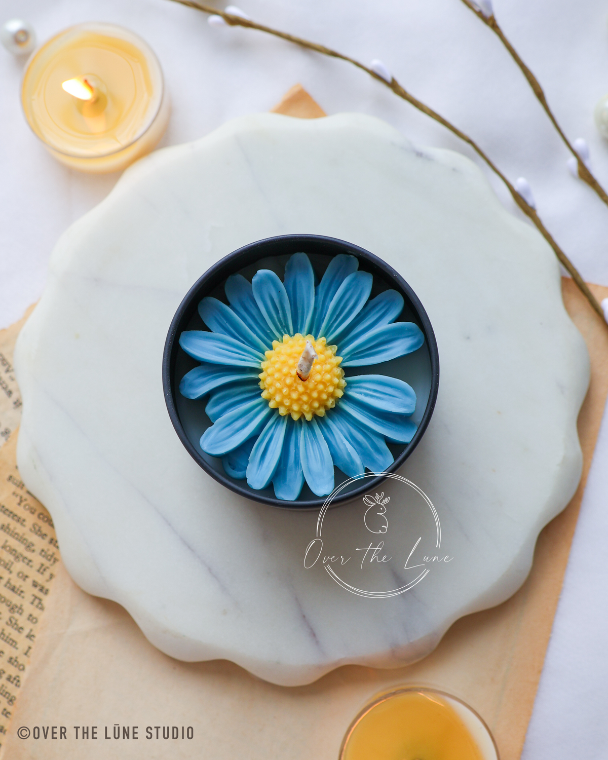 Mini Daisy Jar Candle