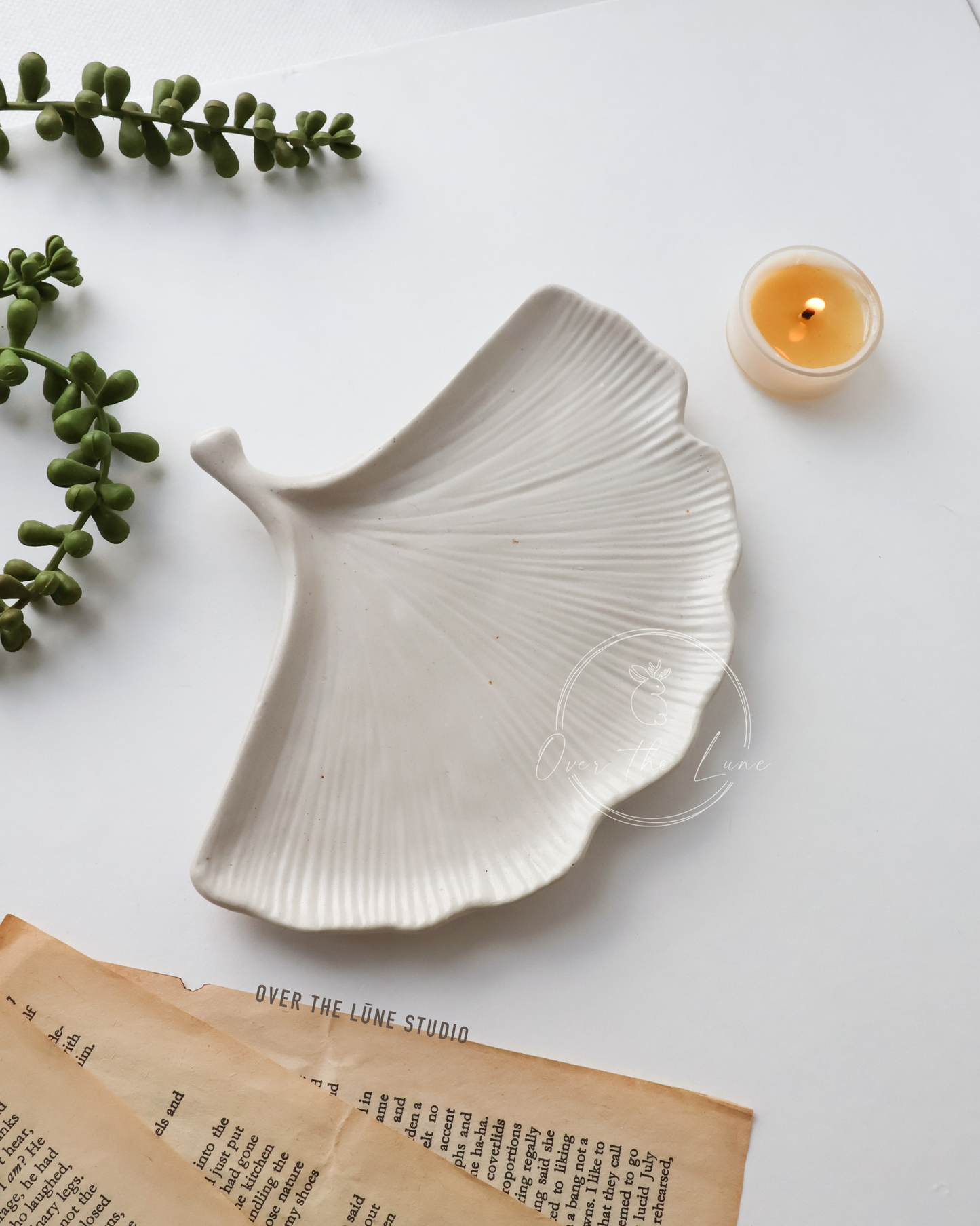 Gingko Leaf Tray