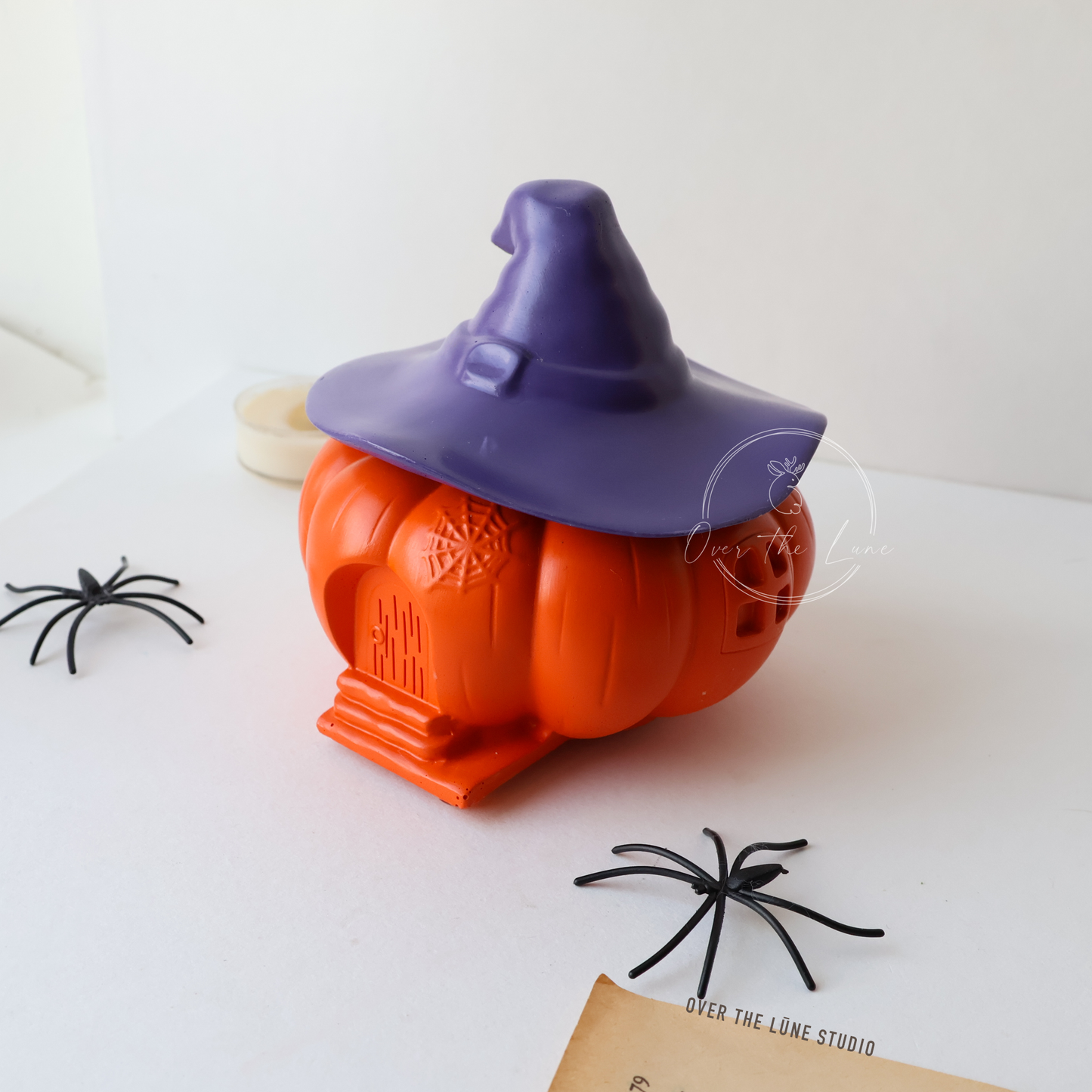 Witch House Pumpkin Jar