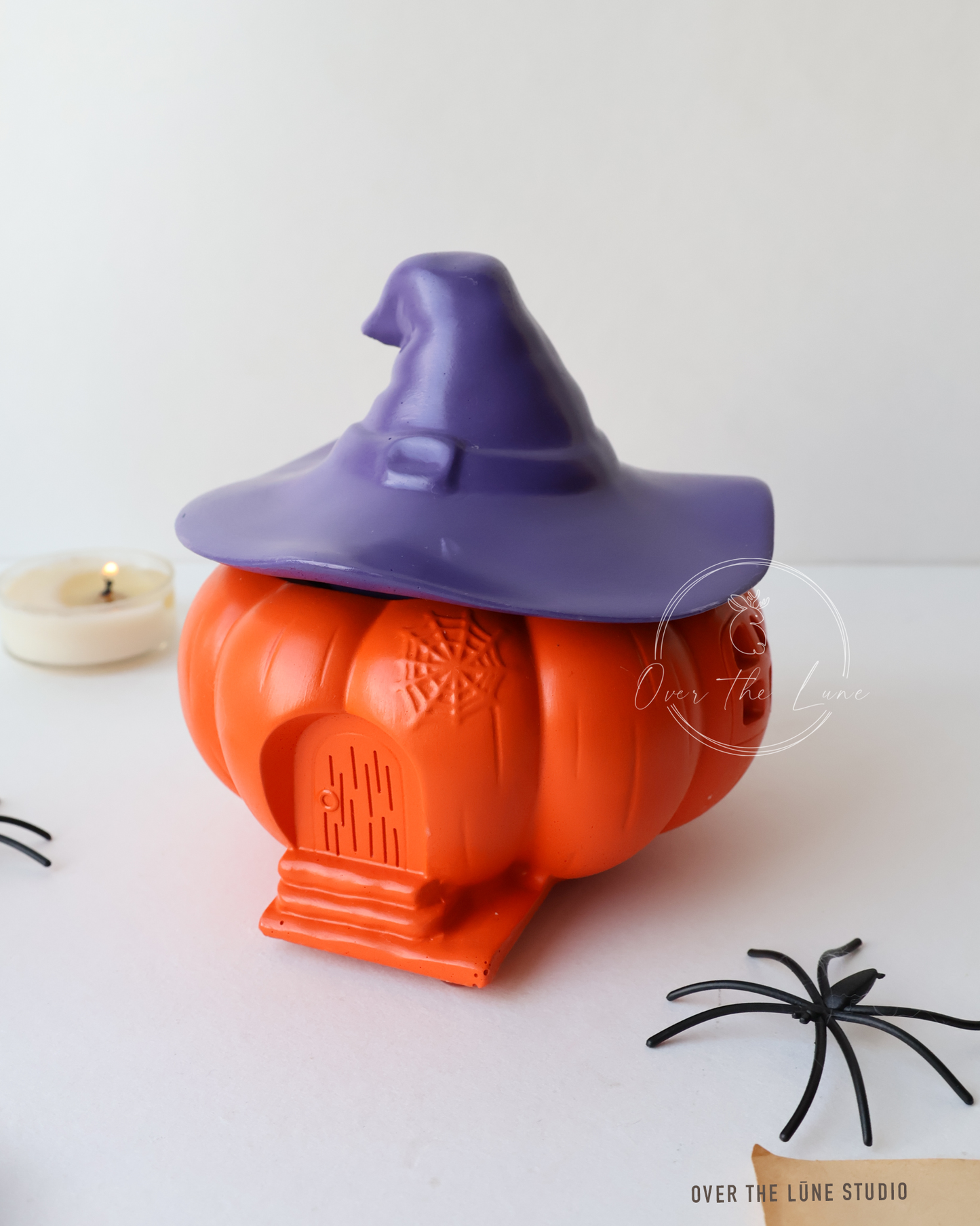 Witch House Pumpkin Jar