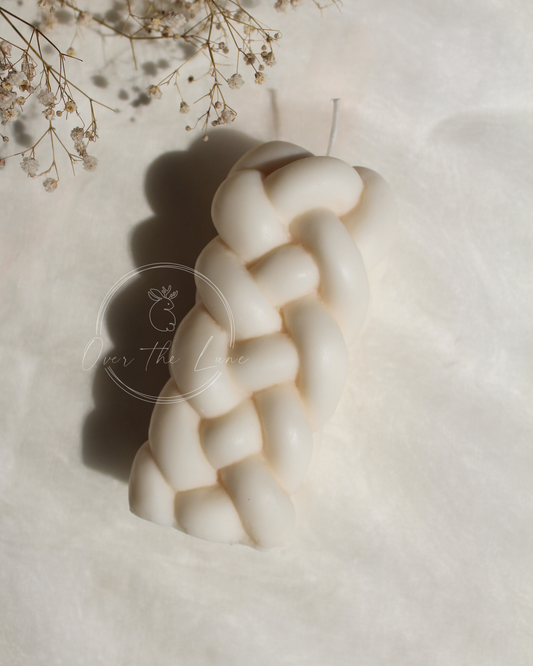 Braided Pillar Candle