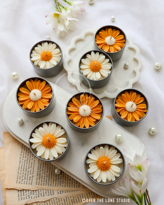 Mini Daisy Jar Candle