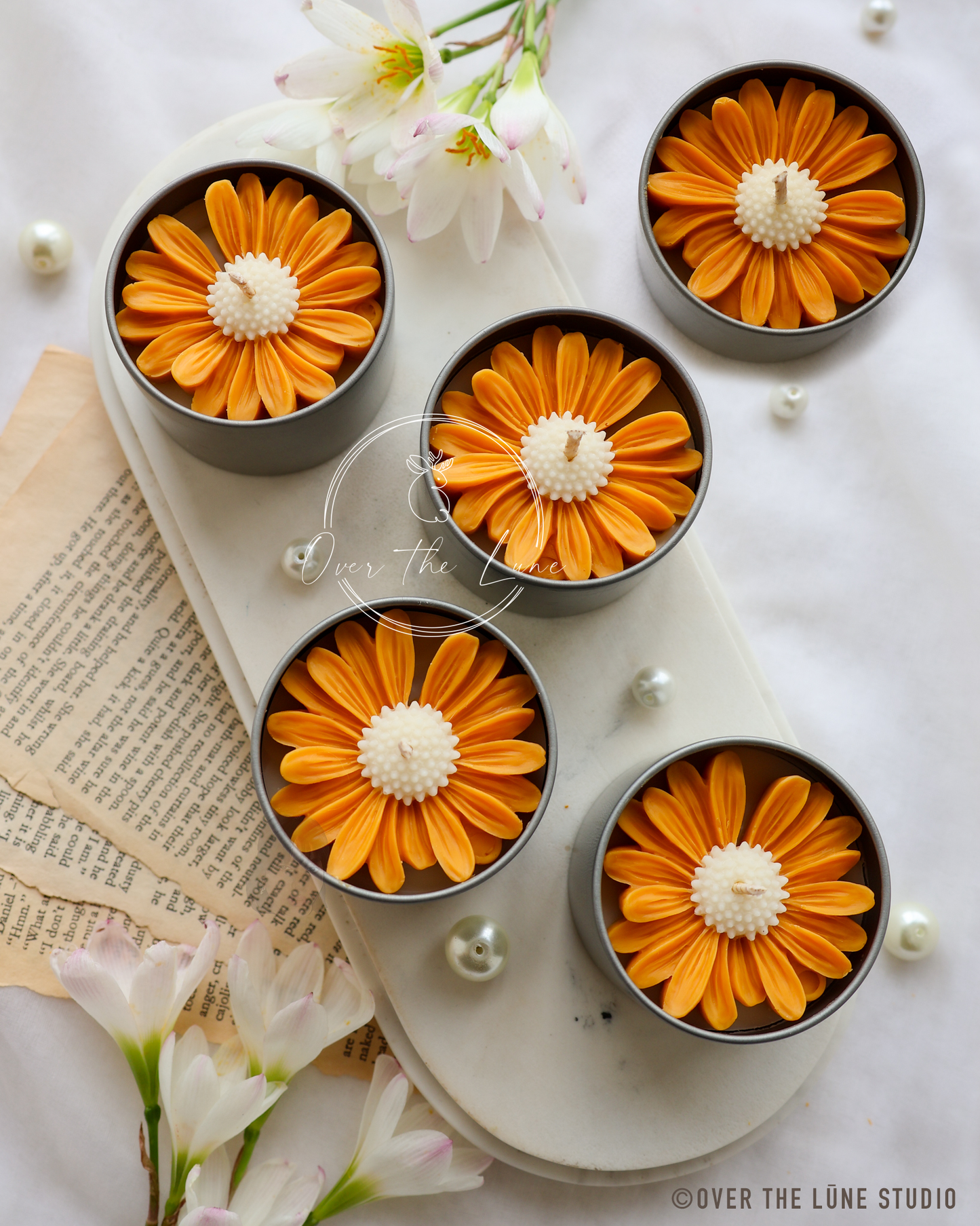 Mini Daisy Jar Candle