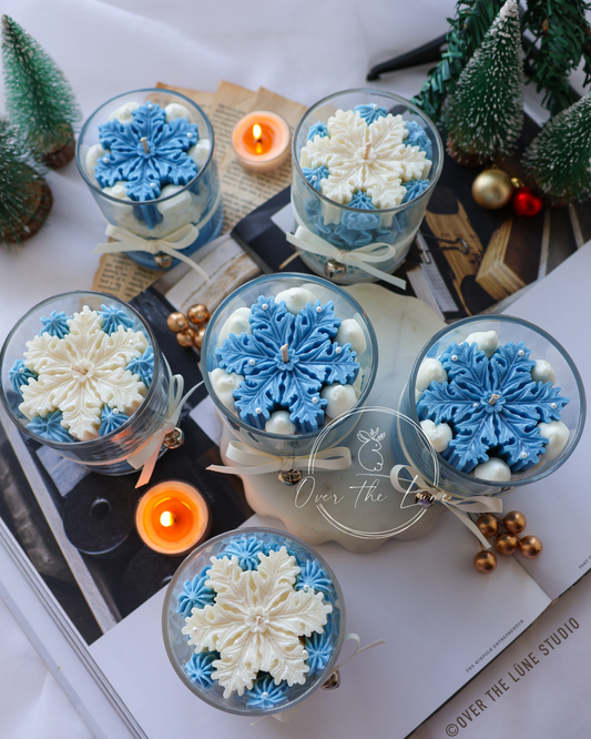 Snowflake Candle