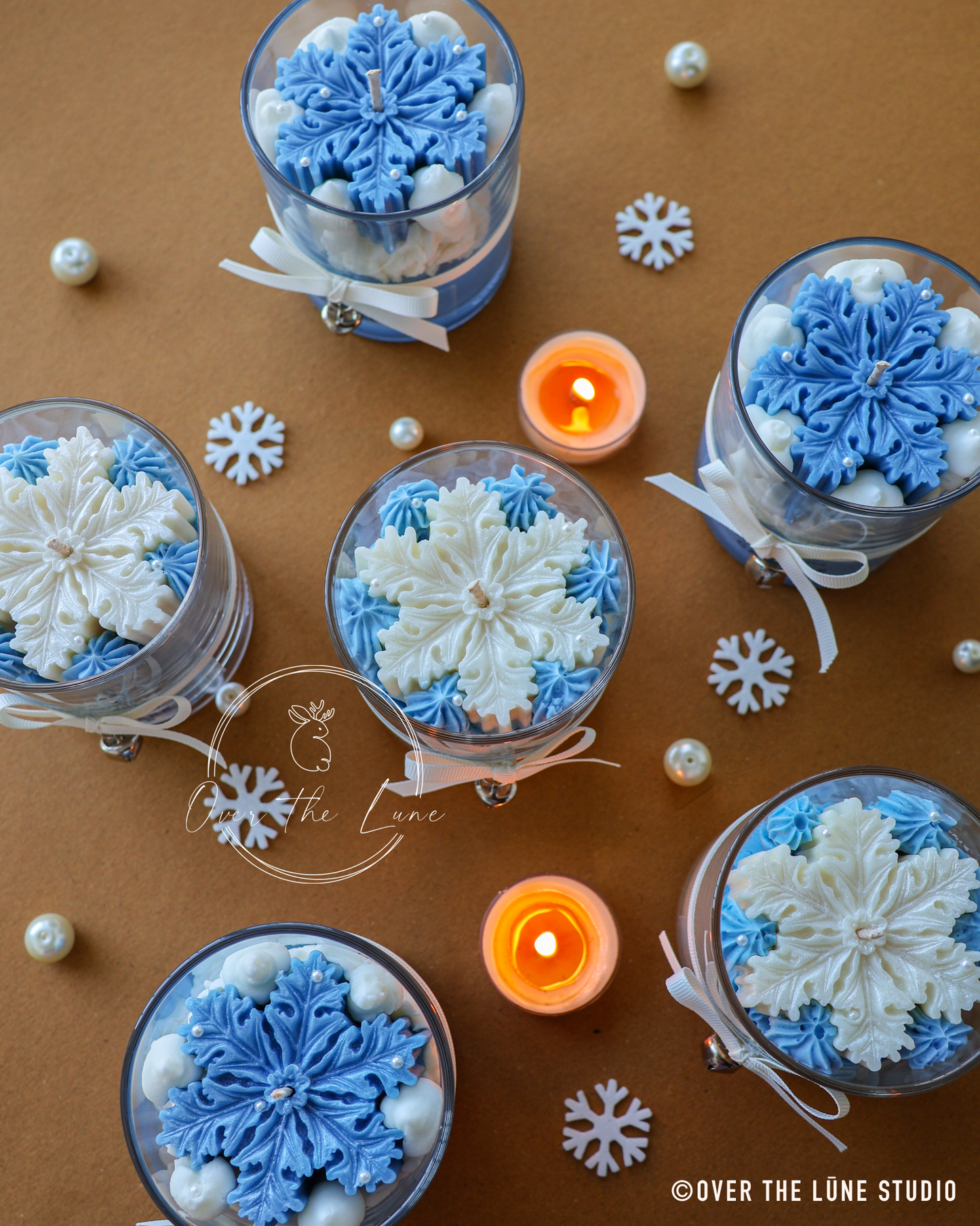 Snowflake Candle