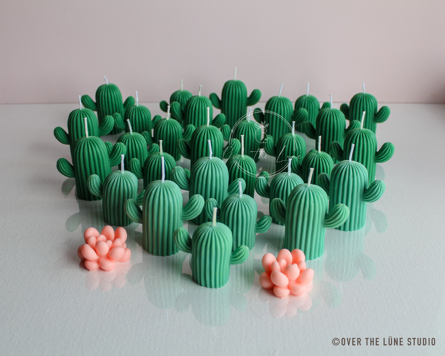 Cactus Candle - Set of 2