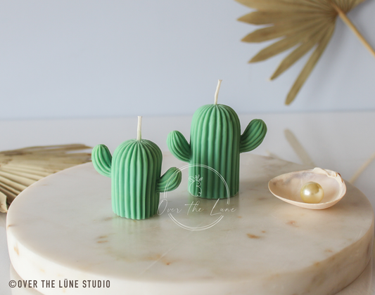 Cactus Candle - Set of 2